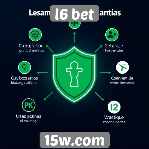 Recursos de segurança disponíveis no l6 bet